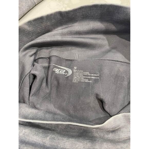 MTA Sports Set of 2 Seamless Moto Stretch Leggings Size Women's Medium Gray - Picture 9 of 10